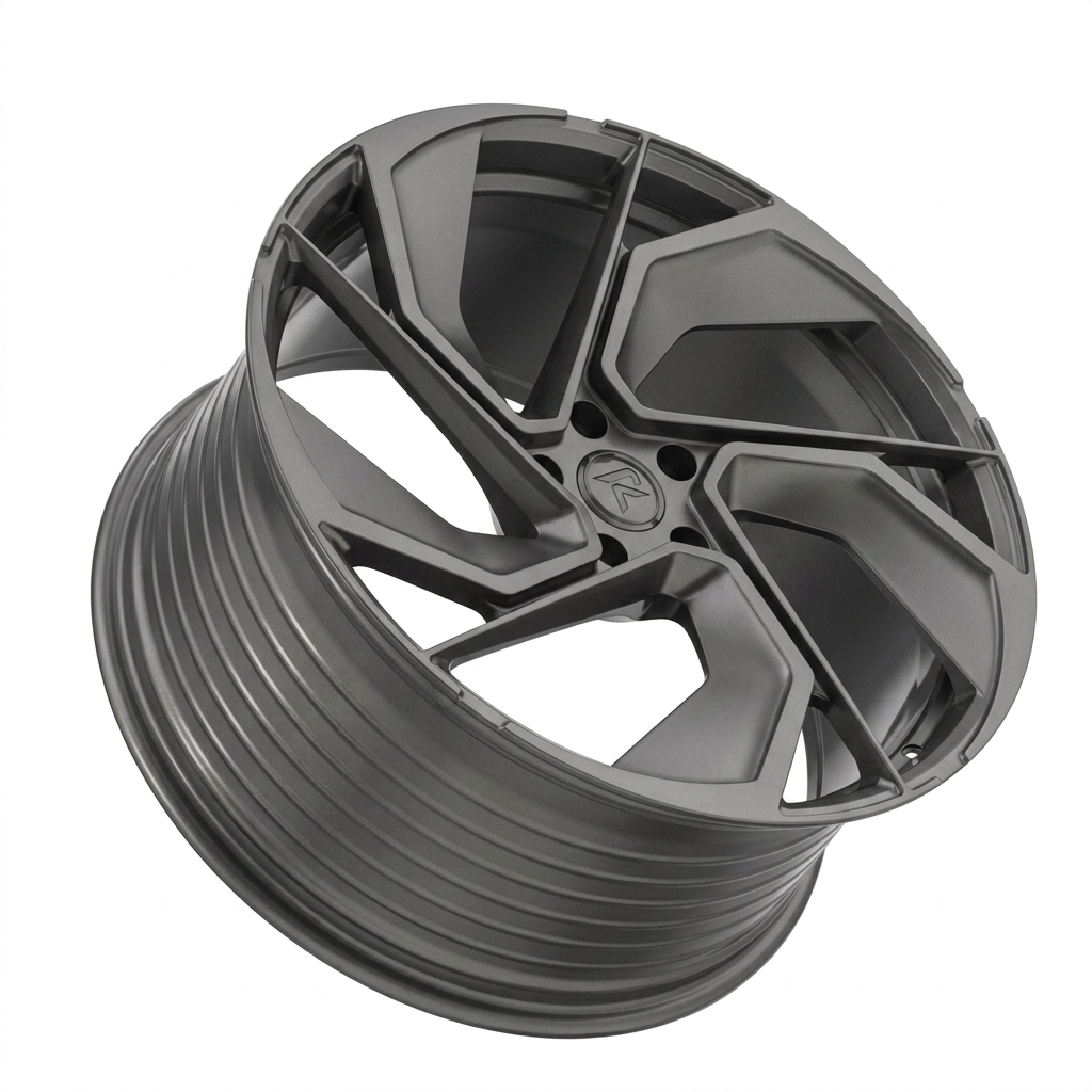 RZR LXXXI forged wheel — Satin Gunmetal