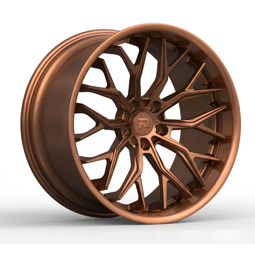 RZR CXCVI forged wheel — Metallic Copper Bronze