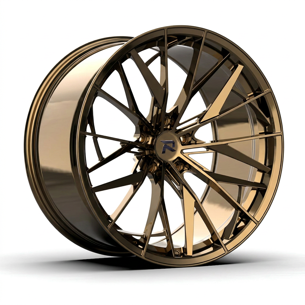 RZR CXXXIV forged wheel — Tinted Bronze Chrome