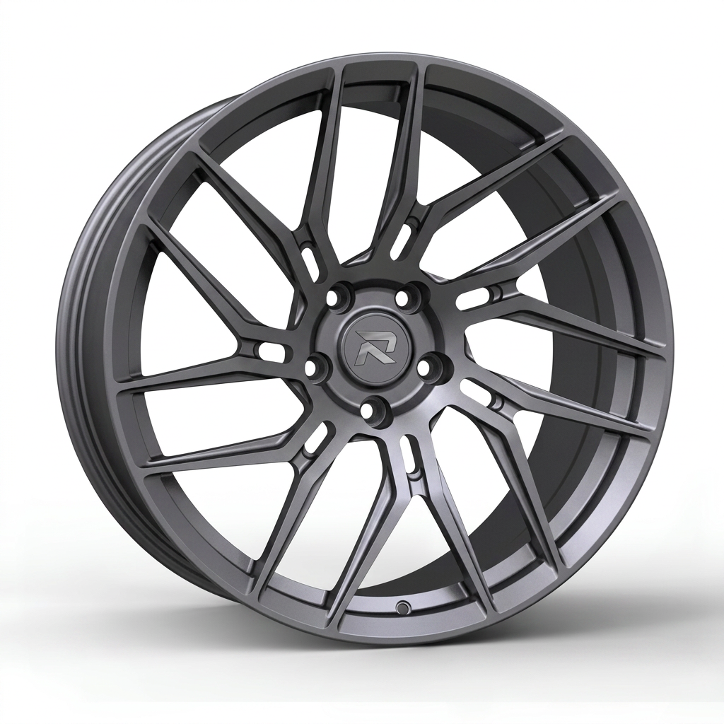 RZR CLXIII forged wheel — Satin Gunmetal