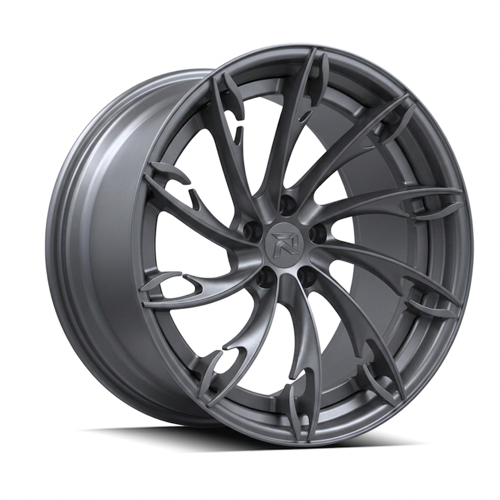 RZR CV forged wheel — Satin Gunmetal