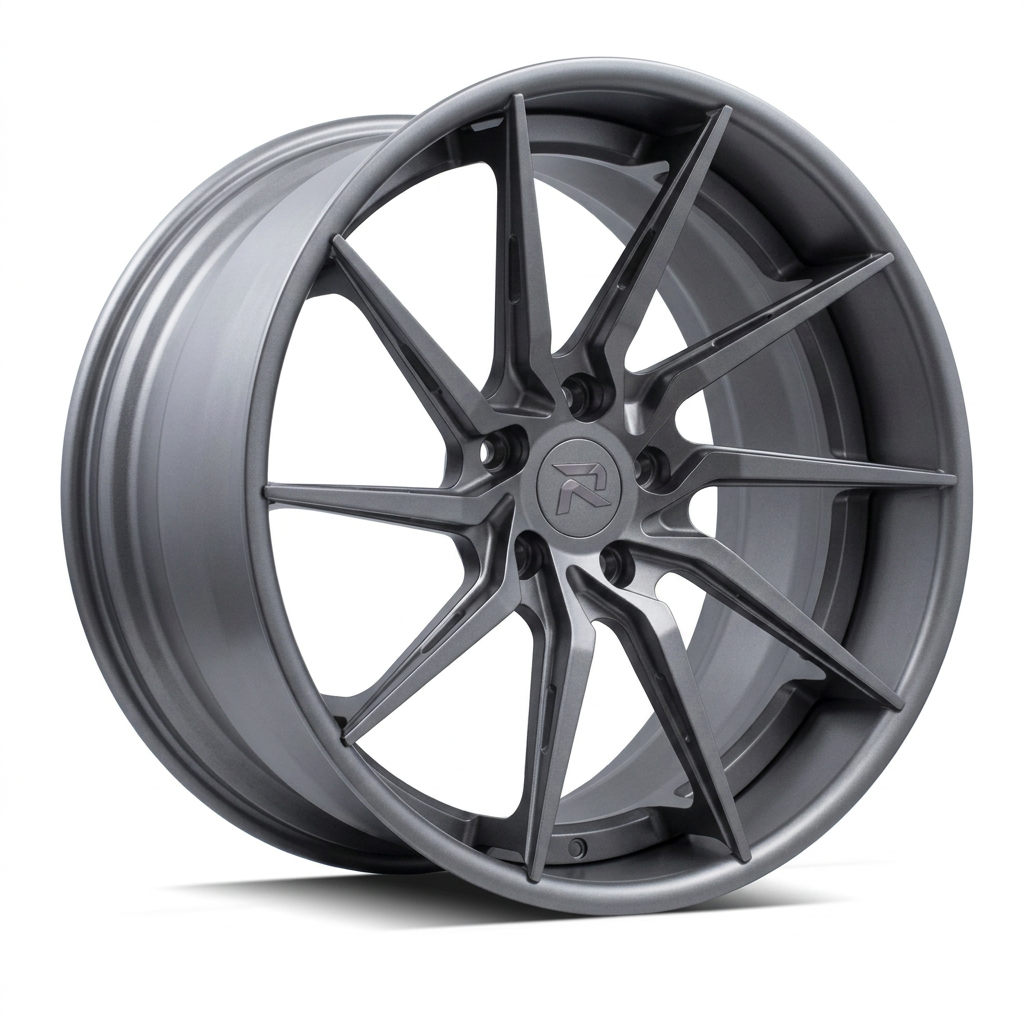RZR XCIV forged wheel — Satin Gunmetal