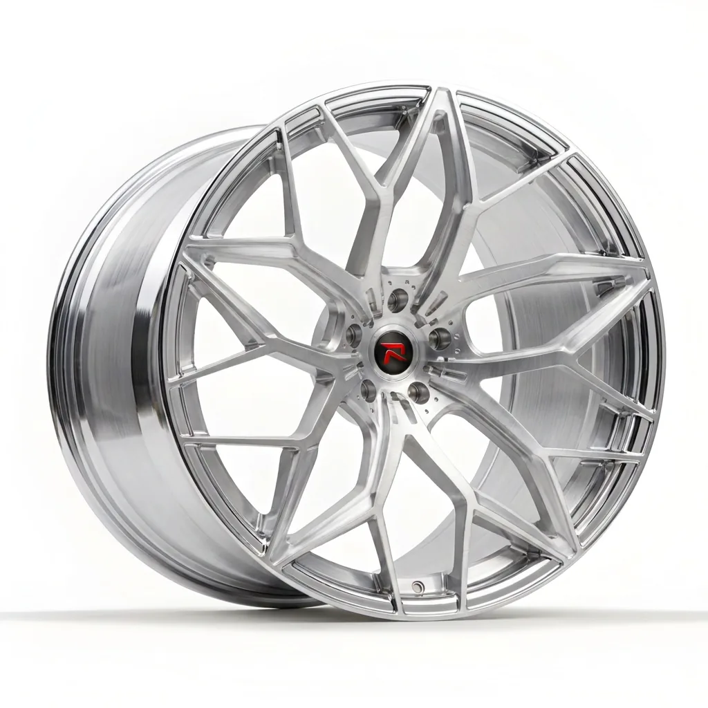 RZR XI forged wheel — Brushed Aluminium