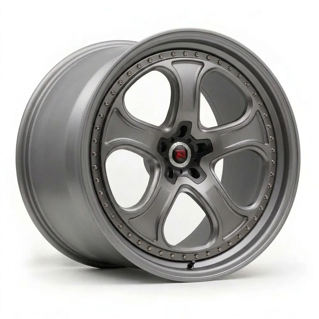 RZR XXVI forged wheel — Satin Gunmetal