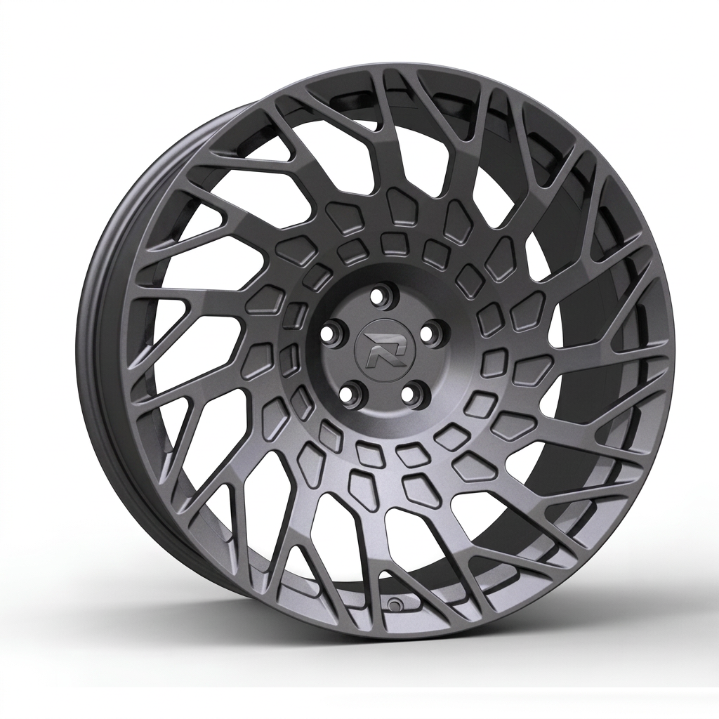 RZR CXLVII forged wheel — Satin Titanium Grey