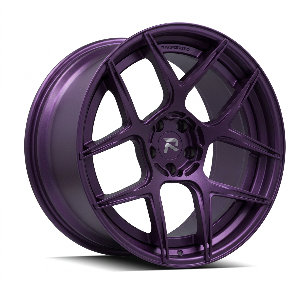 RZR CVIII forged wheel — Satin Purple Metallic