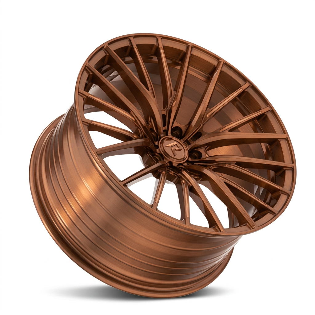 RZR LXXVI forged wheel — Metallic Copper Bronze