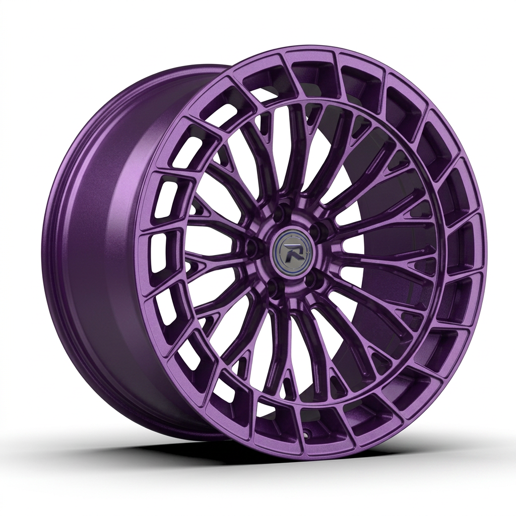 RZR CXIX forged wheel — Satin Purple Metallic