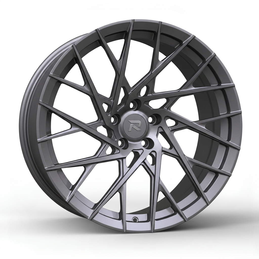 RZR CXV forged wheel — Satin Gunmetal