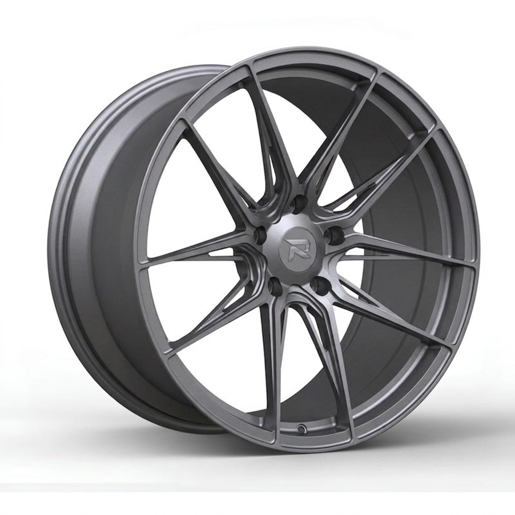 RZR CXCIX forged wheel — Satin Gunmetal