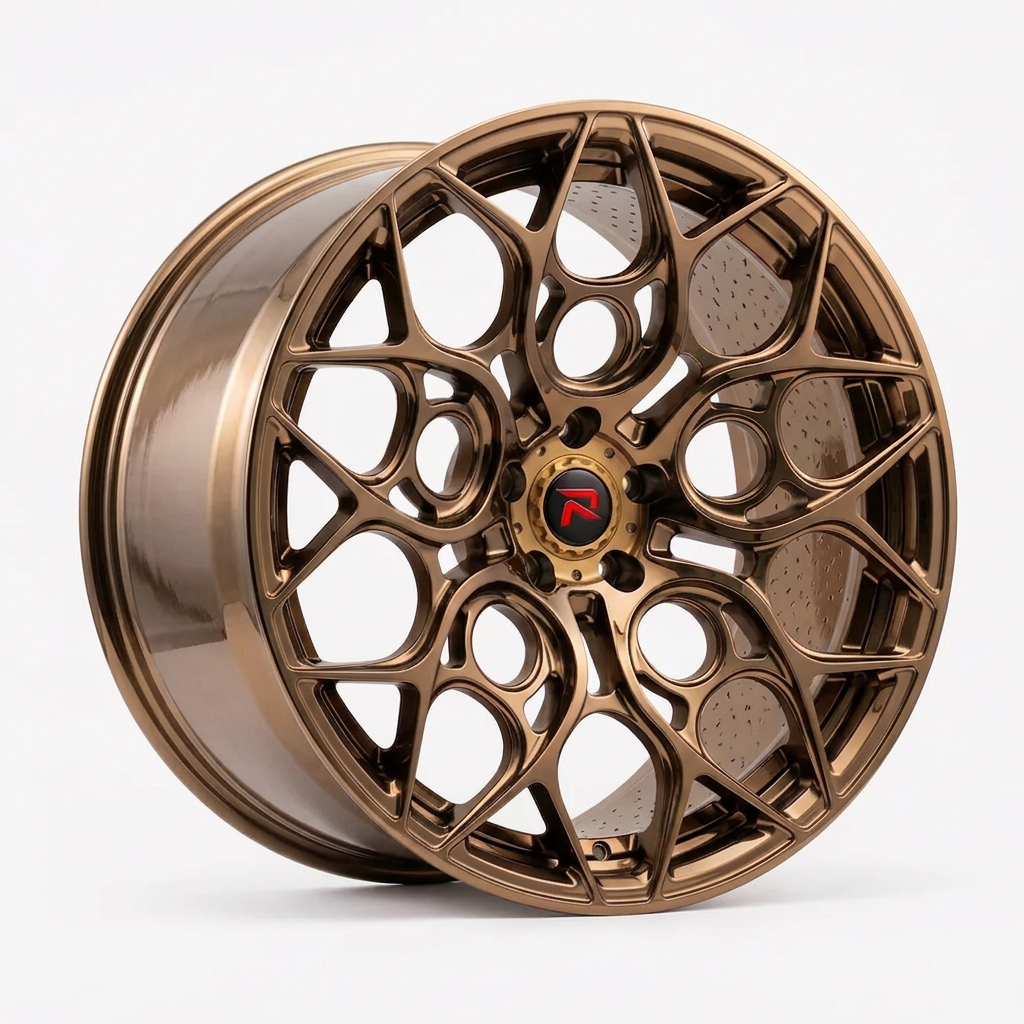 RZR XXXVI forged wheel — Tinted Bronze Chrome