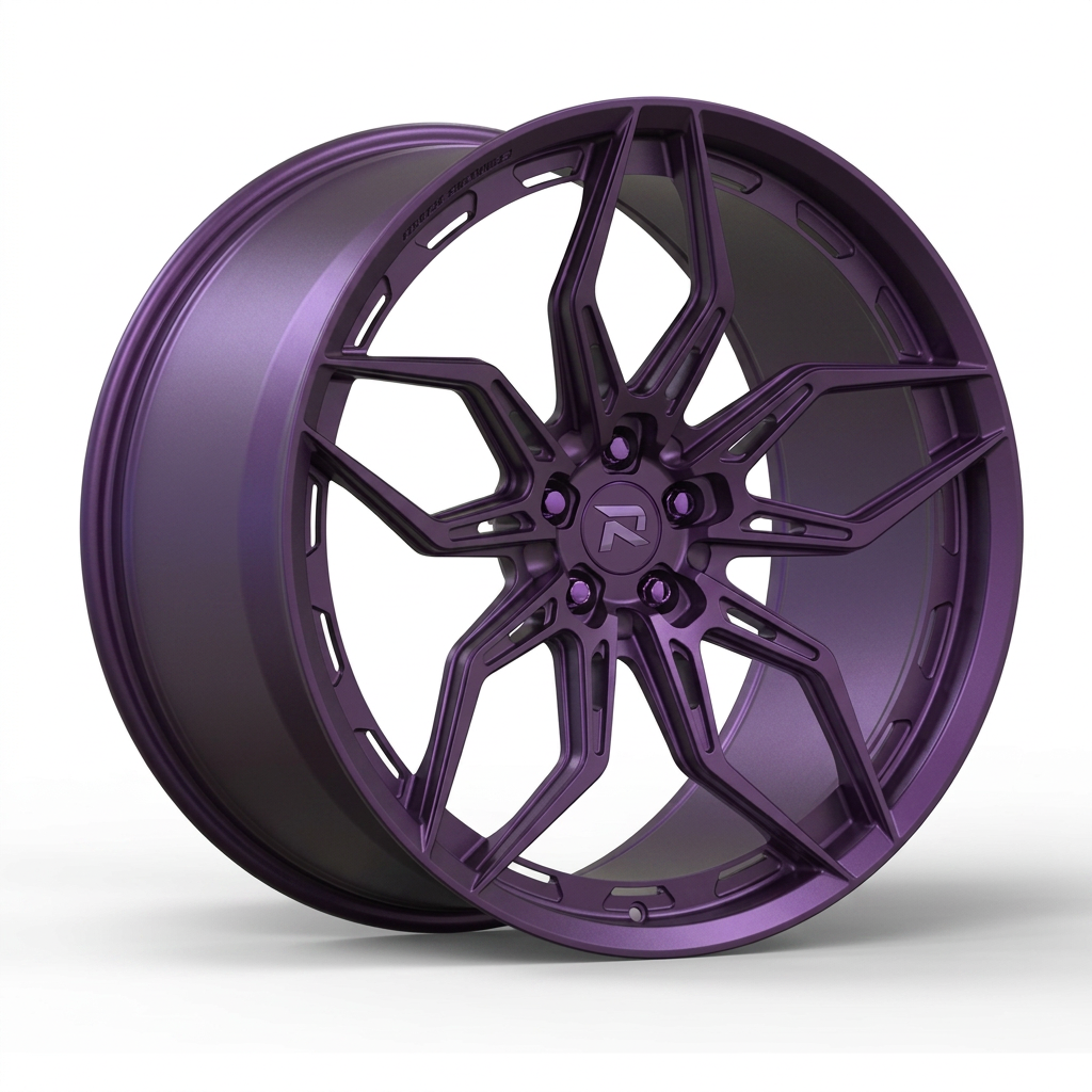 RZR CL forged wheel — Satin Purple Metallic