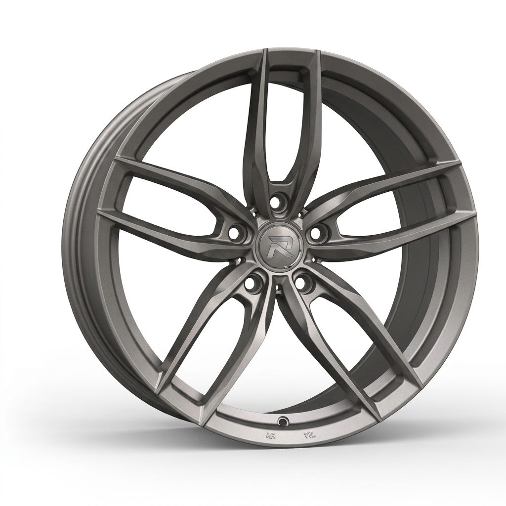 RZR CXCIII forged wheel — Satin Titanium Grey