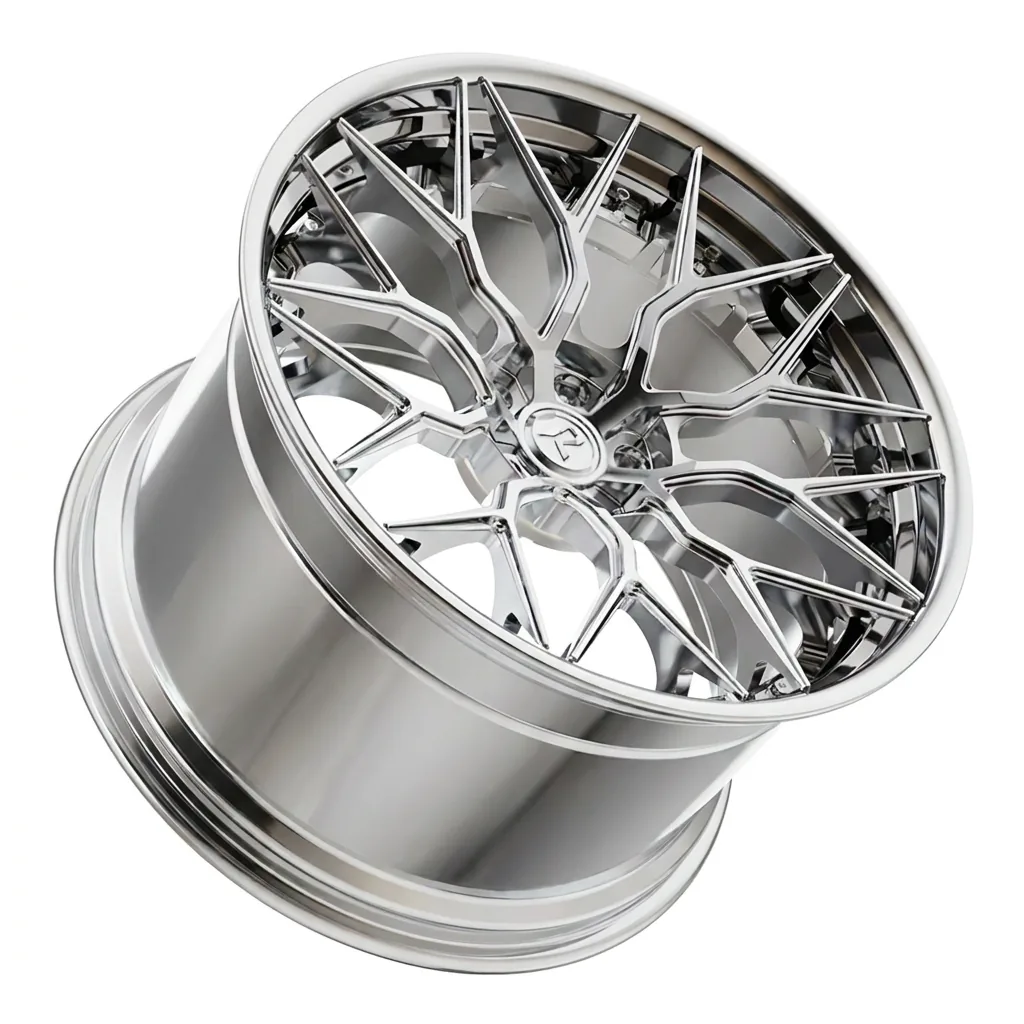 RZR I forged wheel — Full Polished Chrome