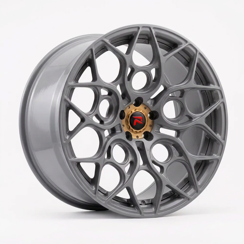 RZR XXXVI forged wheel — Gloss Nardo Grey