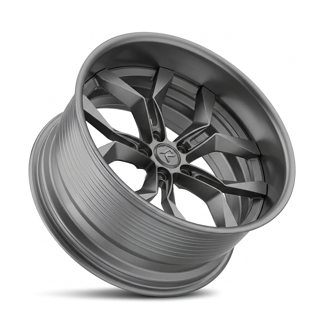RZR LIX forged wheel — Satin Gunmetal