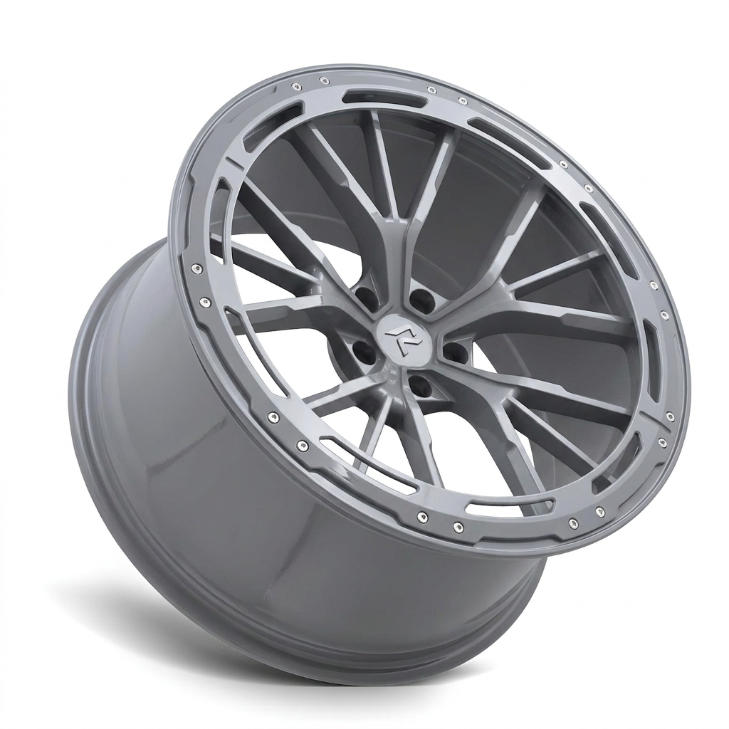 RZR LXXXIV forged wheel — Gloss Nardo Grey