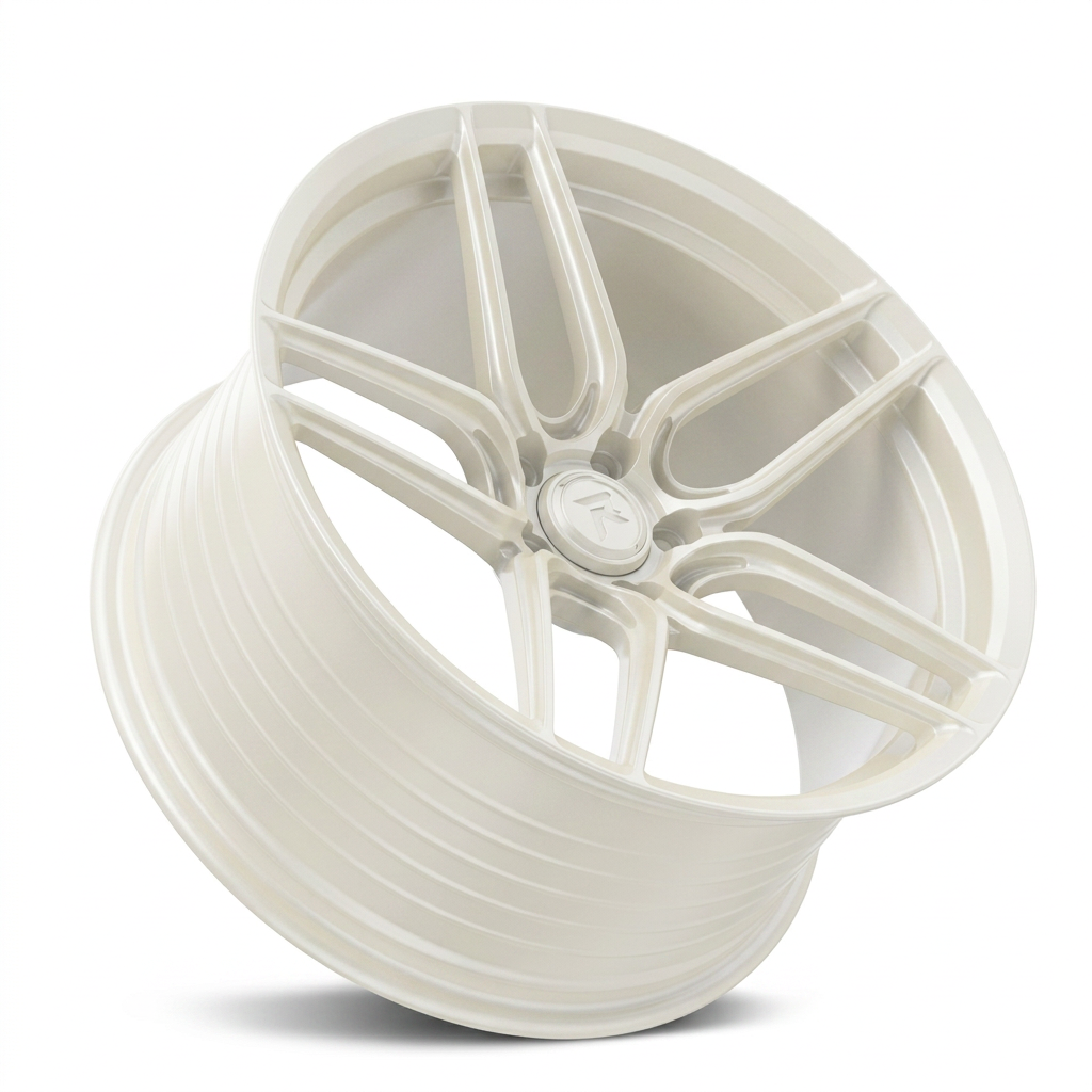 RZR XCI forged wheel — Satin White Pearl