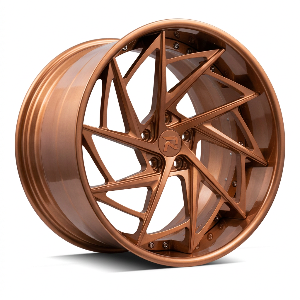 RZR XCVI forged wheel — Metallic Copper Bronze
