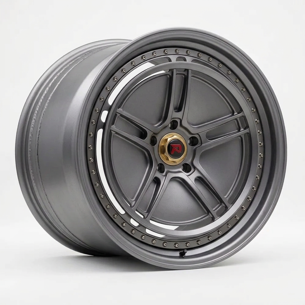 RZR XL forged wheel — Satin Gunmetal