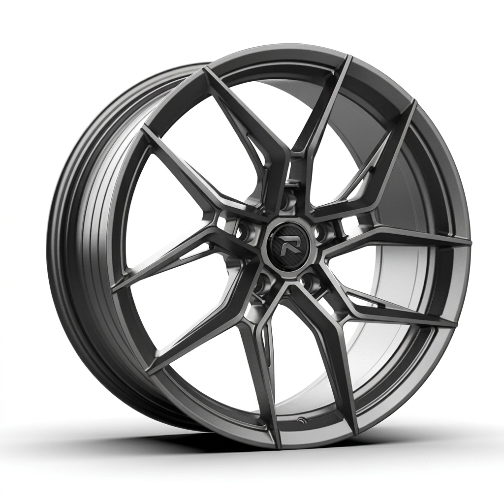 RZR CXXII forged wheel — Satin Gunmetal