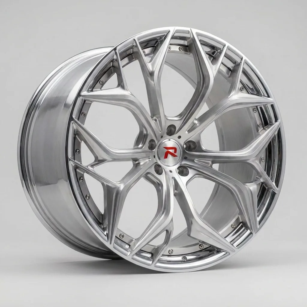 RZR XIX bespoke finish — Brushed Silver / Polished Lip