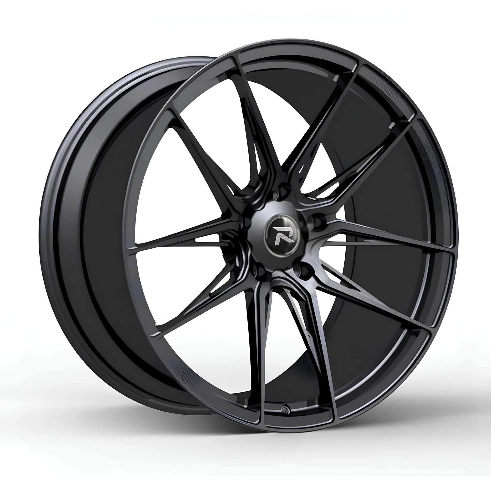 RZR CLXXXIV forged wheel for Aston Martin DBX 707 — A twin-tip aero five-arm design.