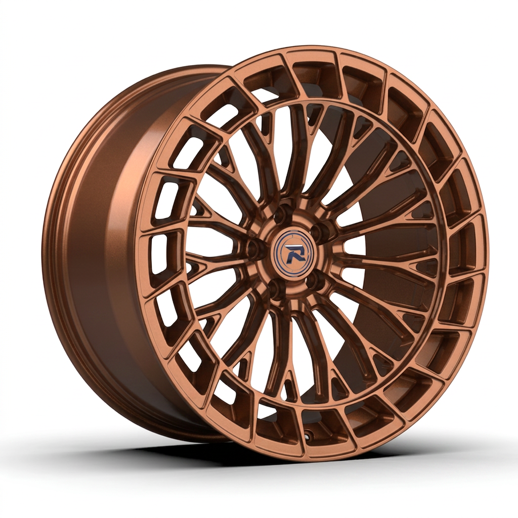 RZR CXIX forged wheel — Metallic Copper Bronze