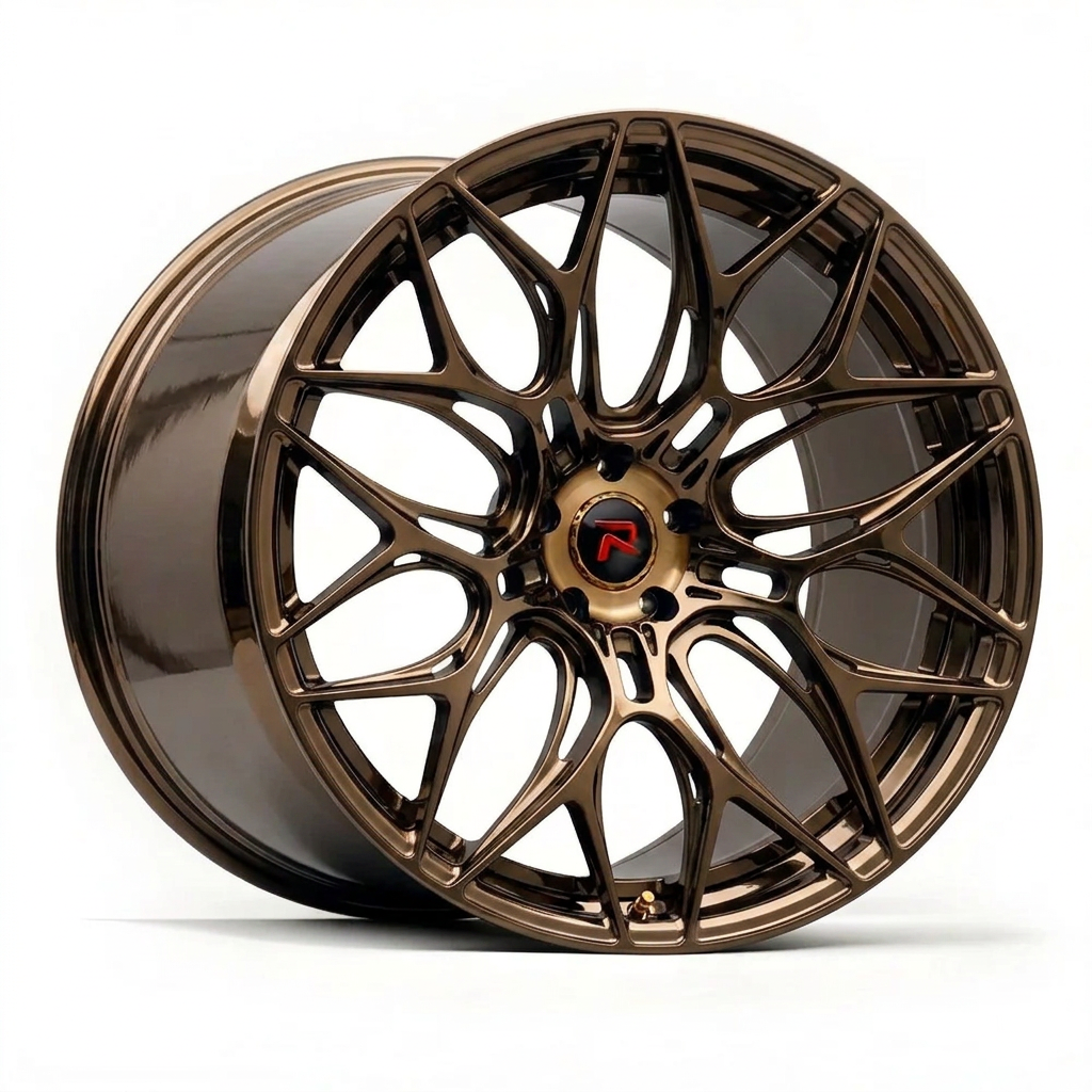 RZR XLVII forged wheel — Tinted Bronze Chrome