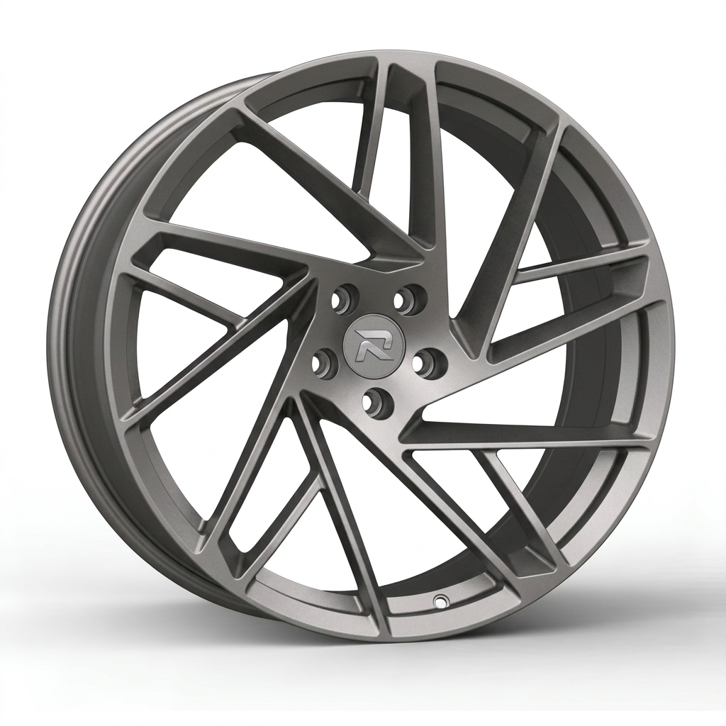 RZR CXIII forged wheel — Satin Titanium Grey