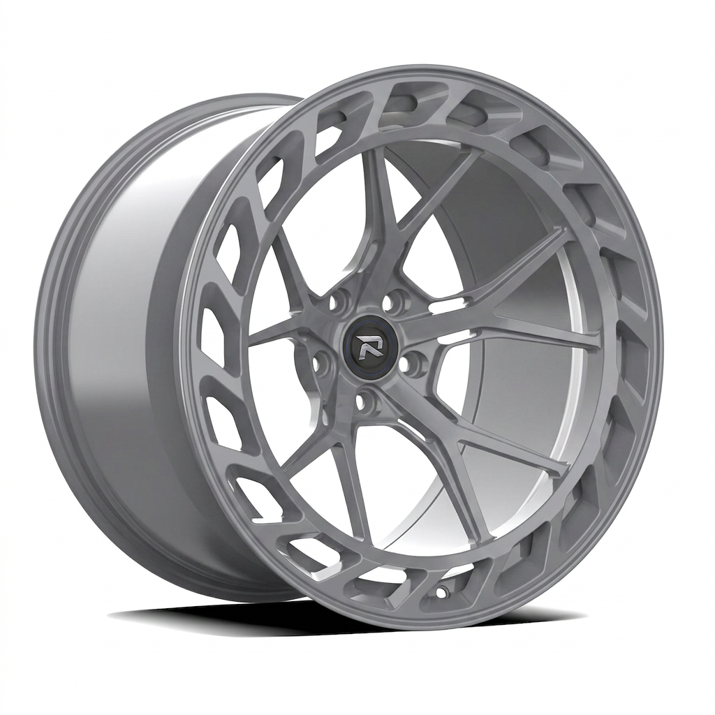 RZR CLXXXV forged wheel — Gloss Nardo Grey