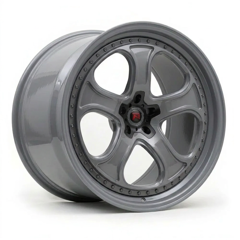 RZR XXVI forged wheel — Gloss Nardo Grey