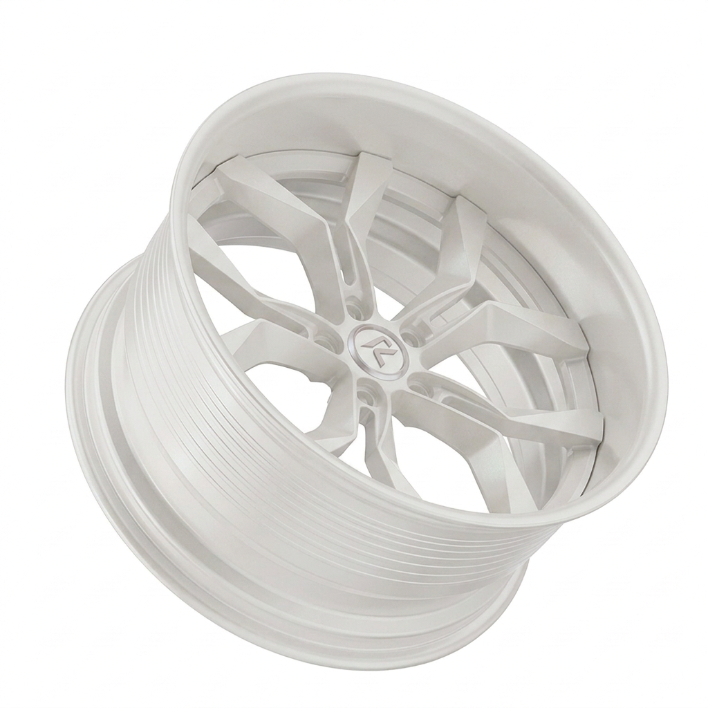 RZR LIX forged wheel — Satin White Pearl