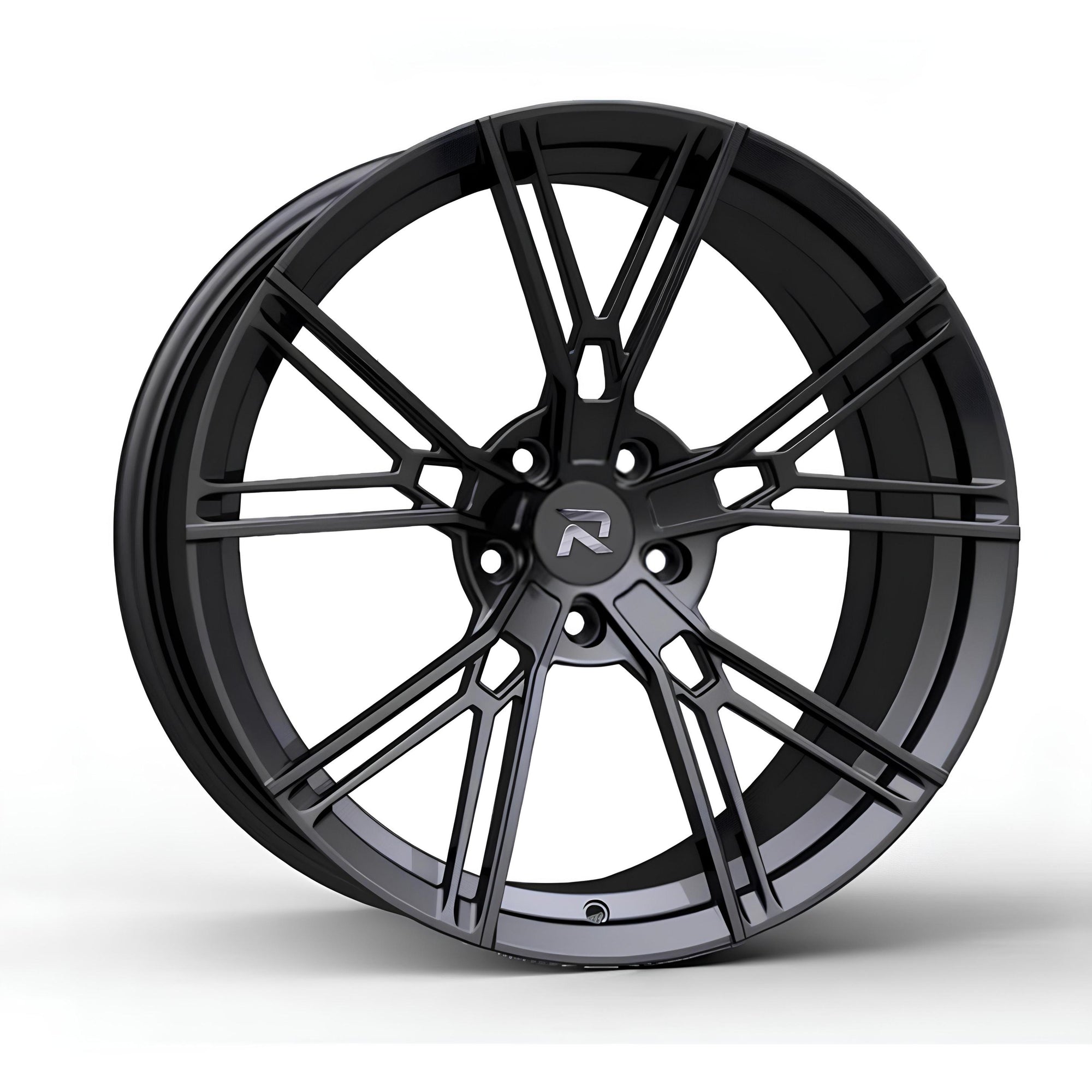 RZR CXC forged wheel for Ferrari SF90 Stradale — A split five-arm design.
