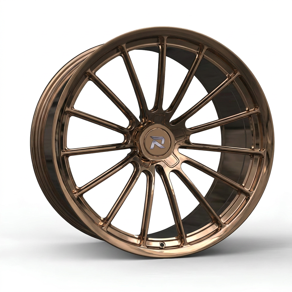 RZR CXCIV forged wheel — Tinted Bronze Chrome