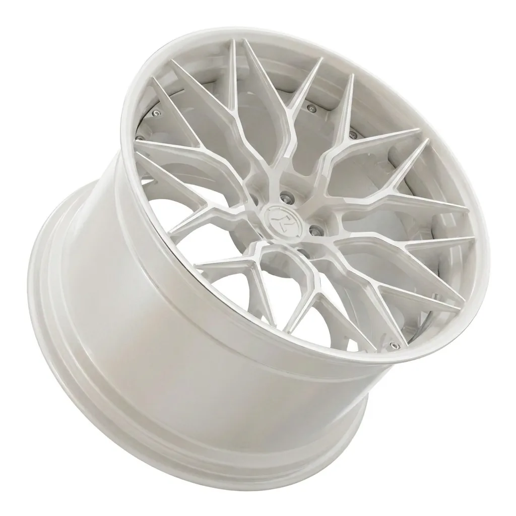 RZR I forged wheel — Satin White Pearl