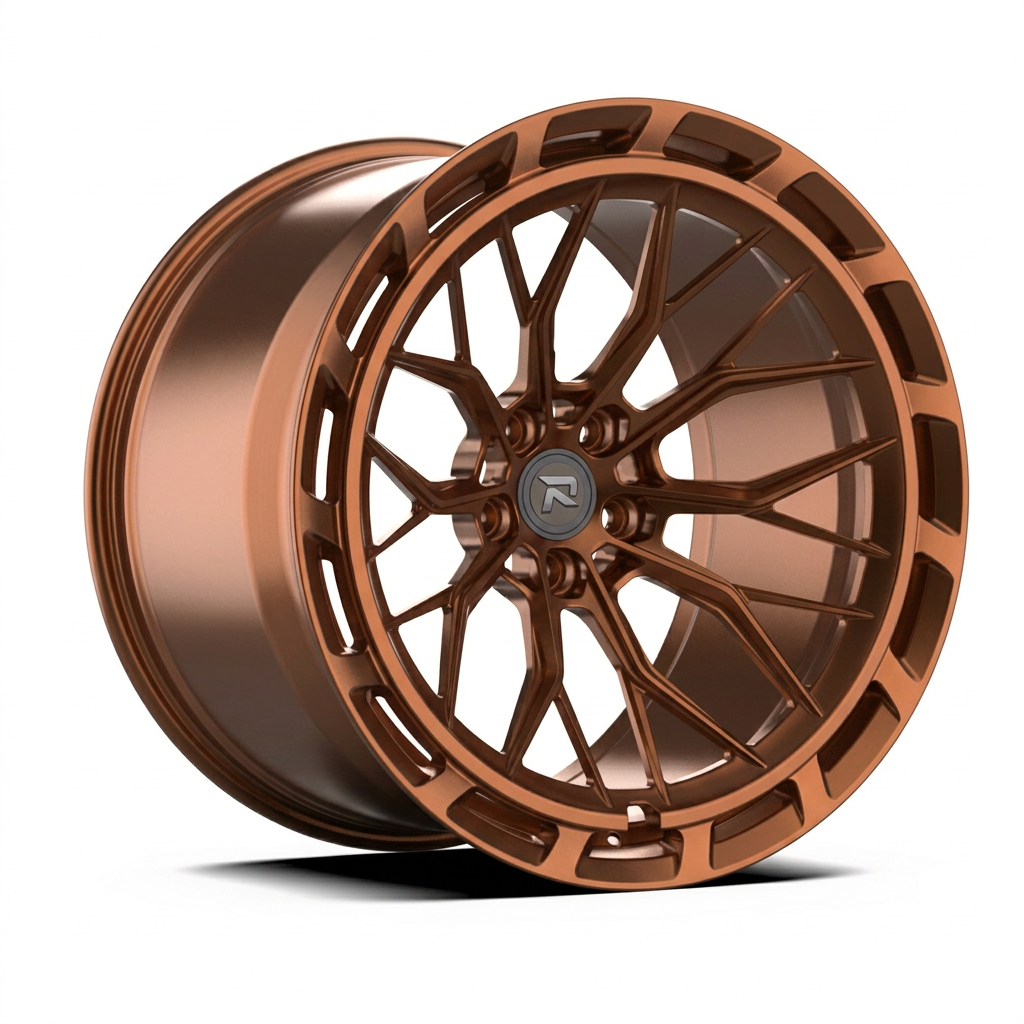 RZR CXLVIII forged wheel — Metallic Copper Bronze
