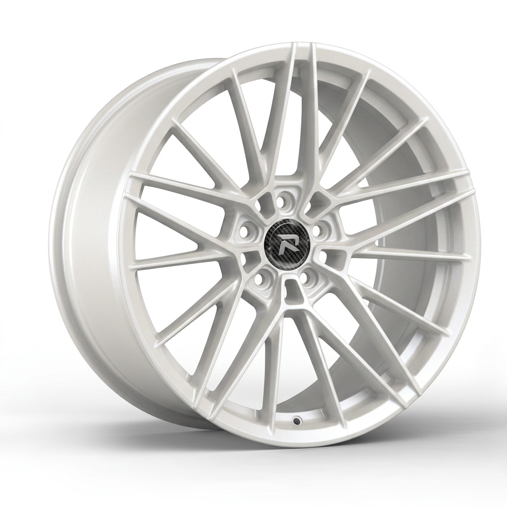 RZR CLVIII forged wheel — Satin White Pearl