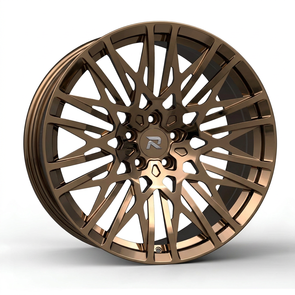 RZR CCVI forged wheel — Tinted Bronze Chrome