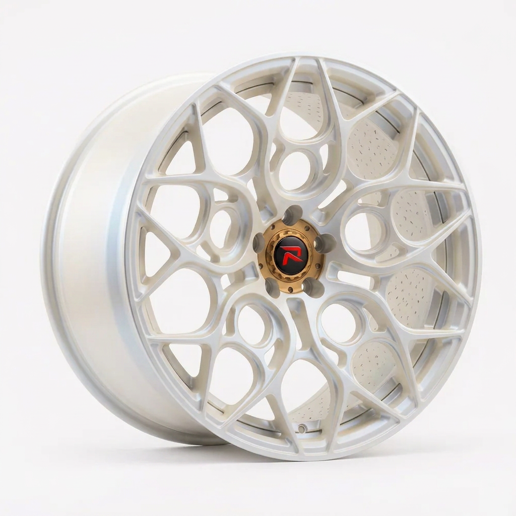 RZR XXXVI forged wheel — Satin White Pearl