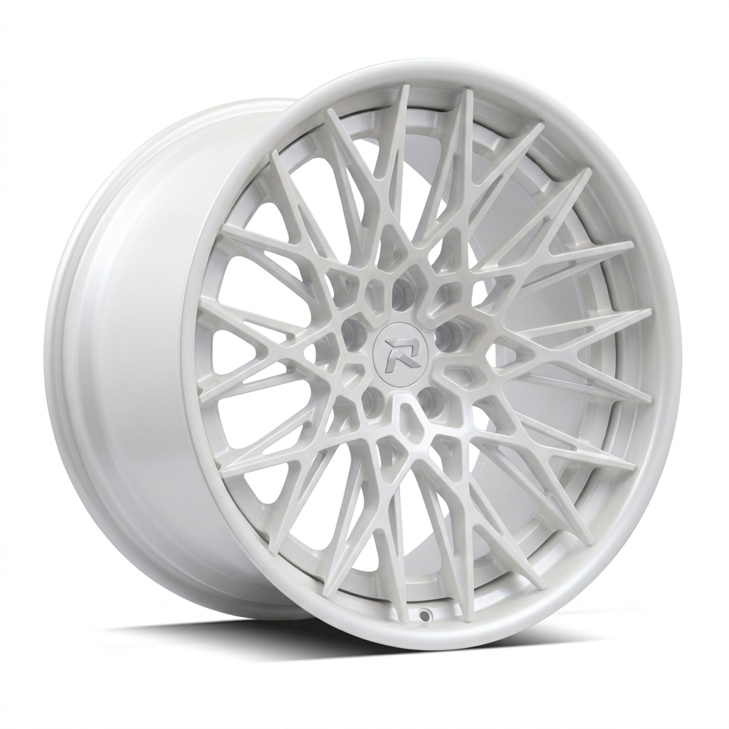 RZR CI forged wheel — Satin White Pearl