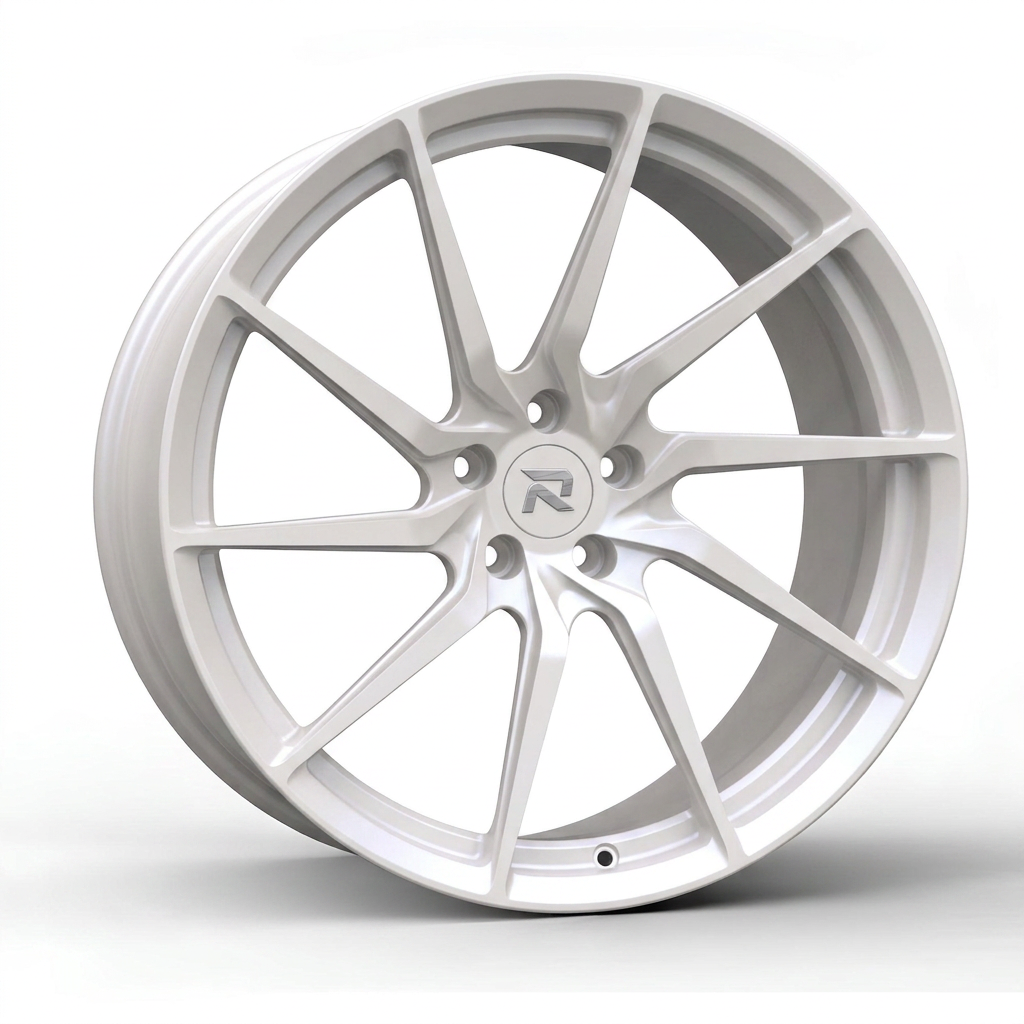 RZR CCIV forged wheel — Satin White Pearl
