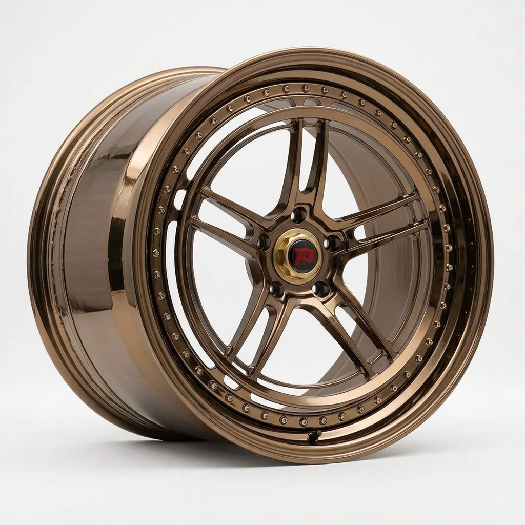 RZR XL forged wheel — Tinted Bronze Chrome