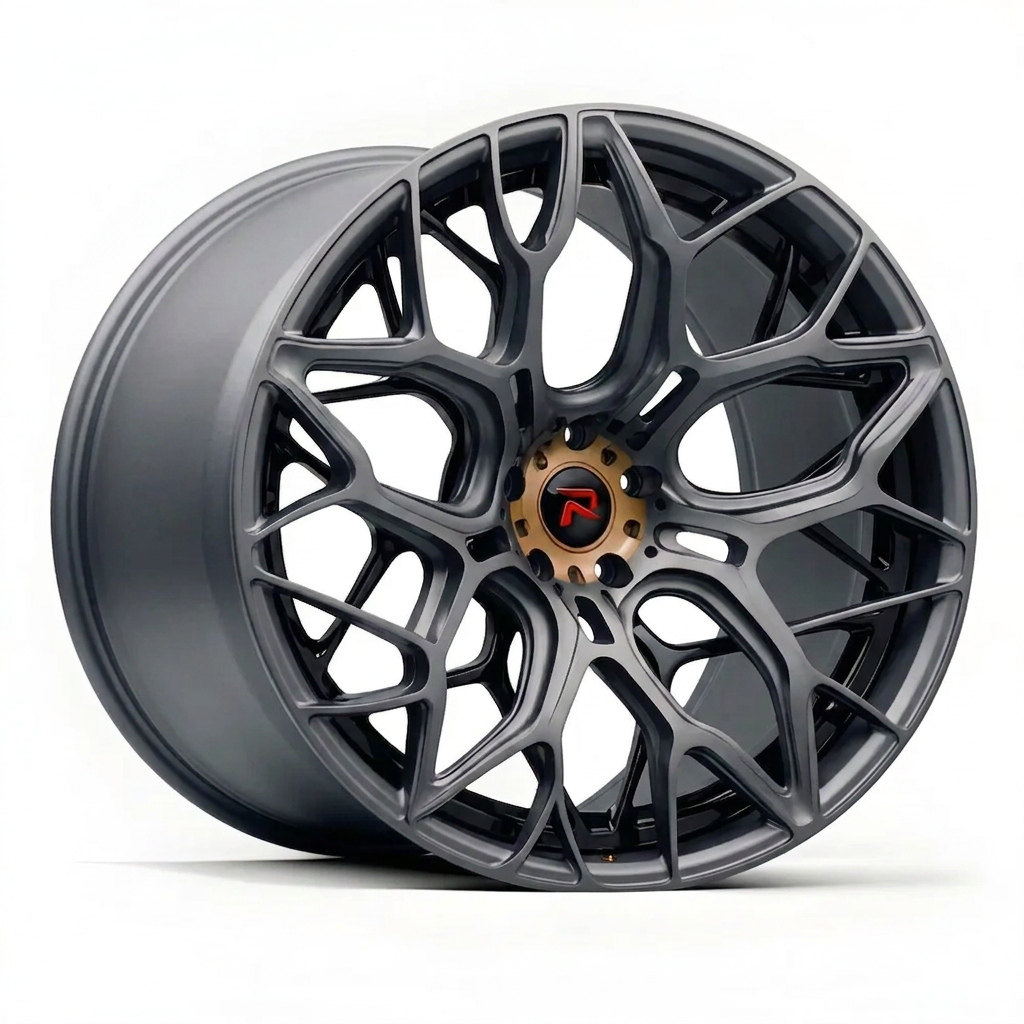 RZR XLIII forged wheel — Satin Gunmetal