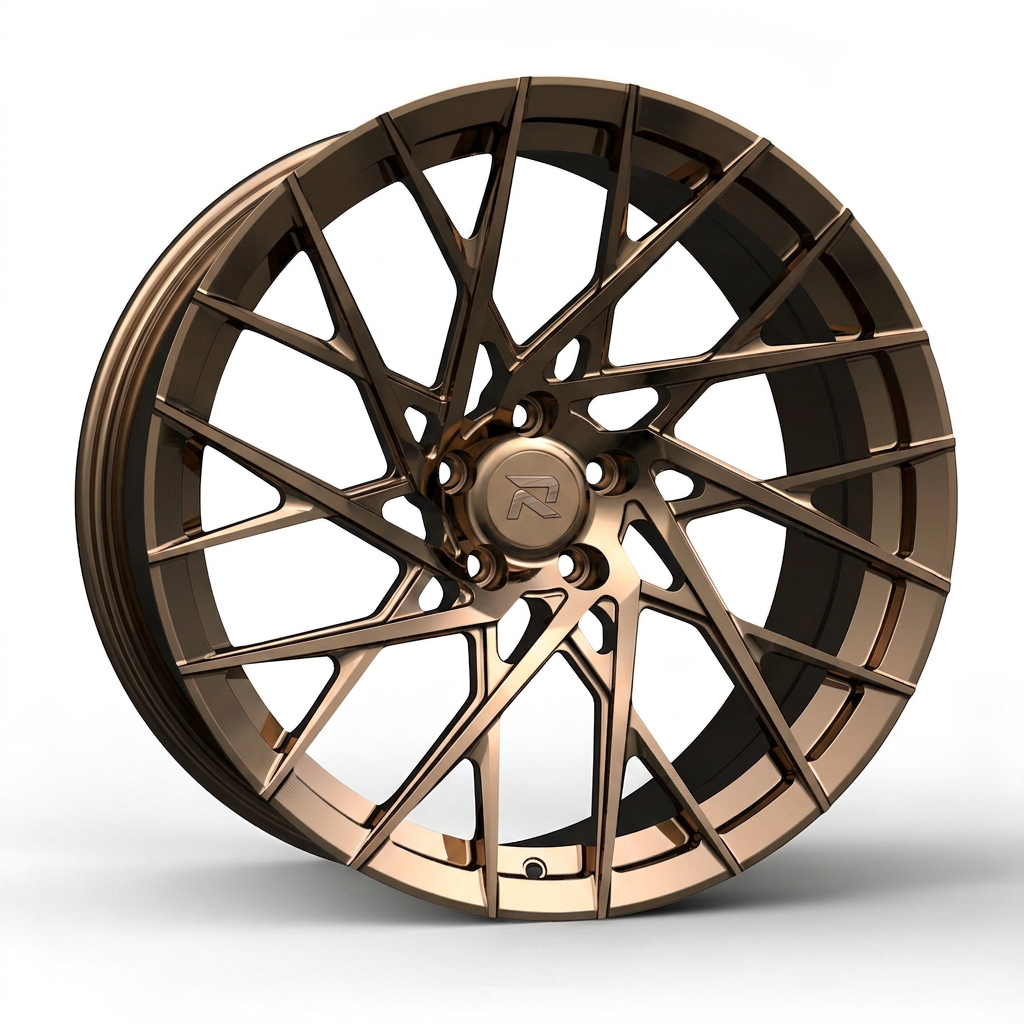 RZR CXV forged wheel — Tinted Bronze Chrome