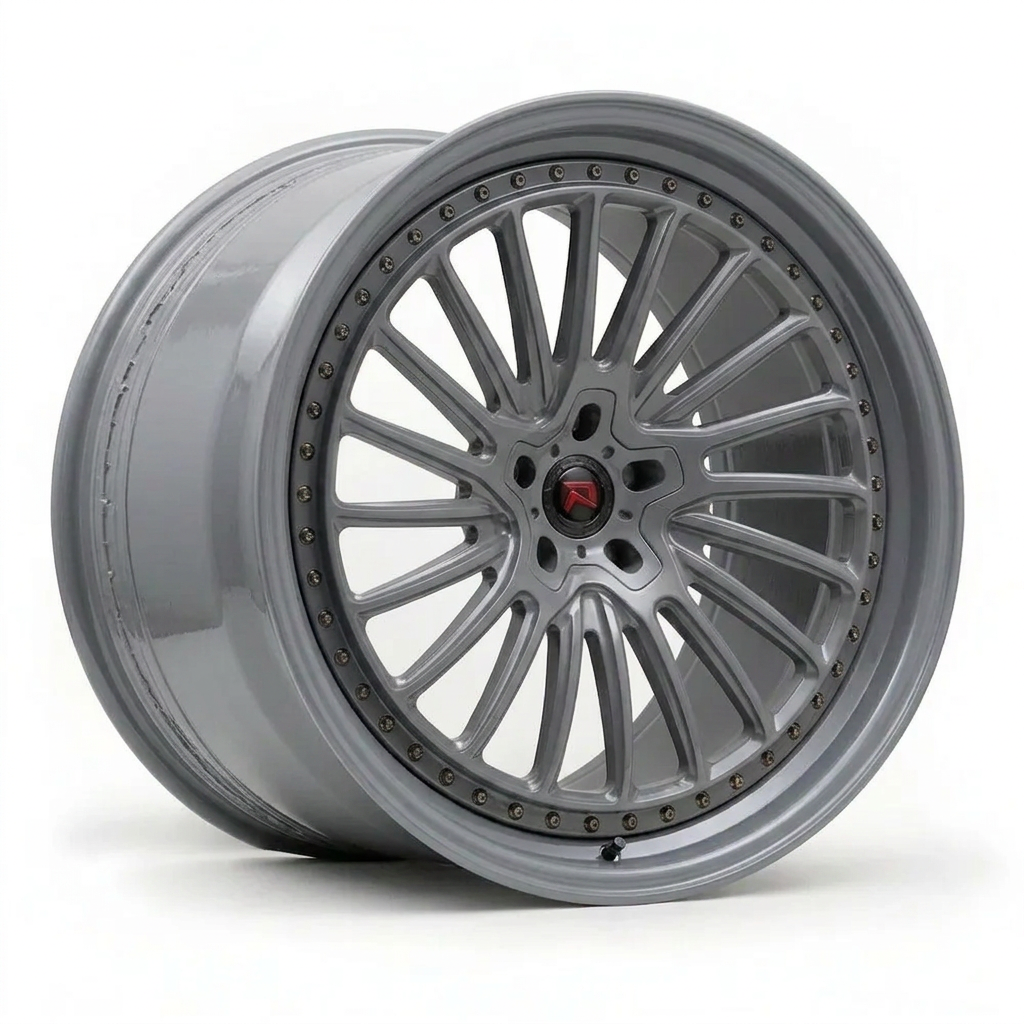 RZR XXV forged wheel — Gloss Nardo Grey