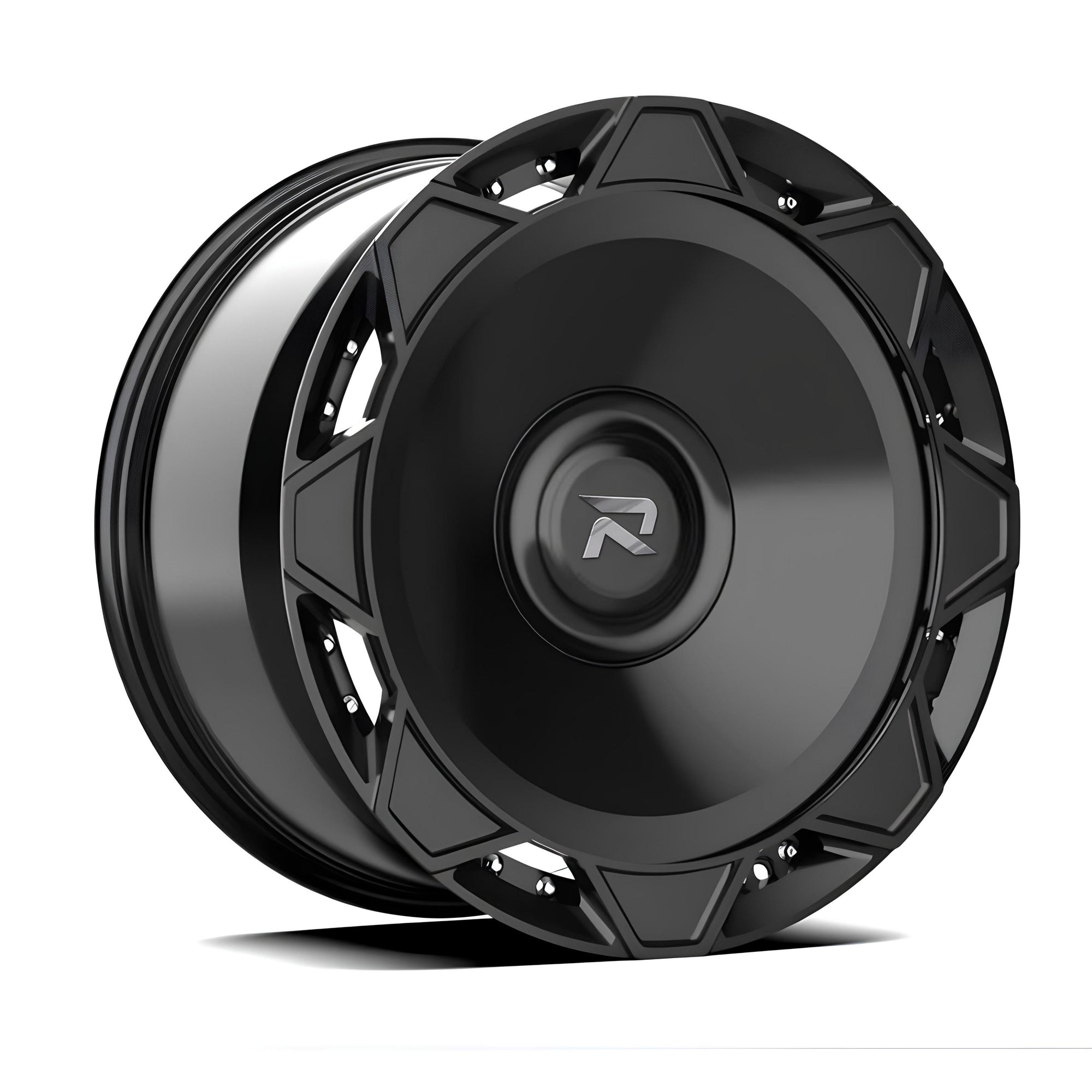 RZR CLII forged wheel for Lamborghini Revuelto — A concentric drilled disc design.