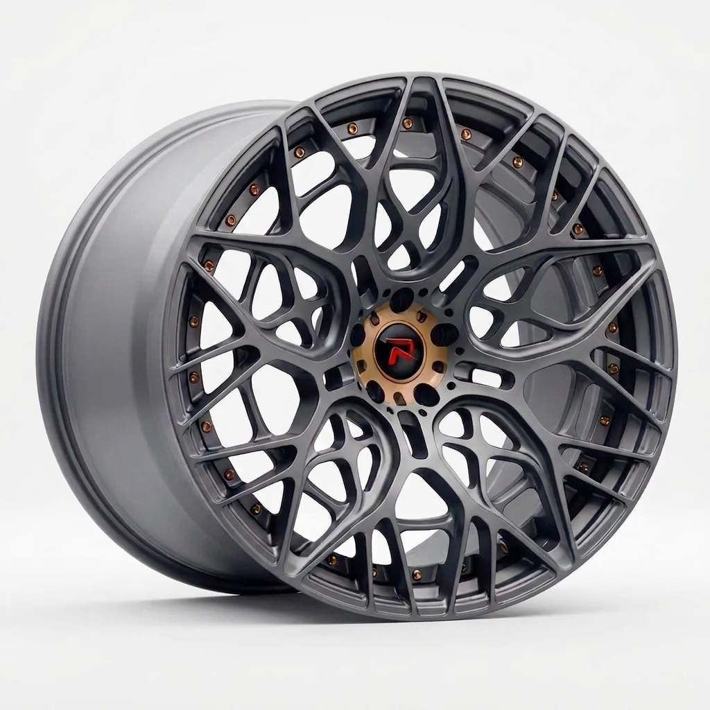 RZR LV forged wheel — Satin Gunmetal