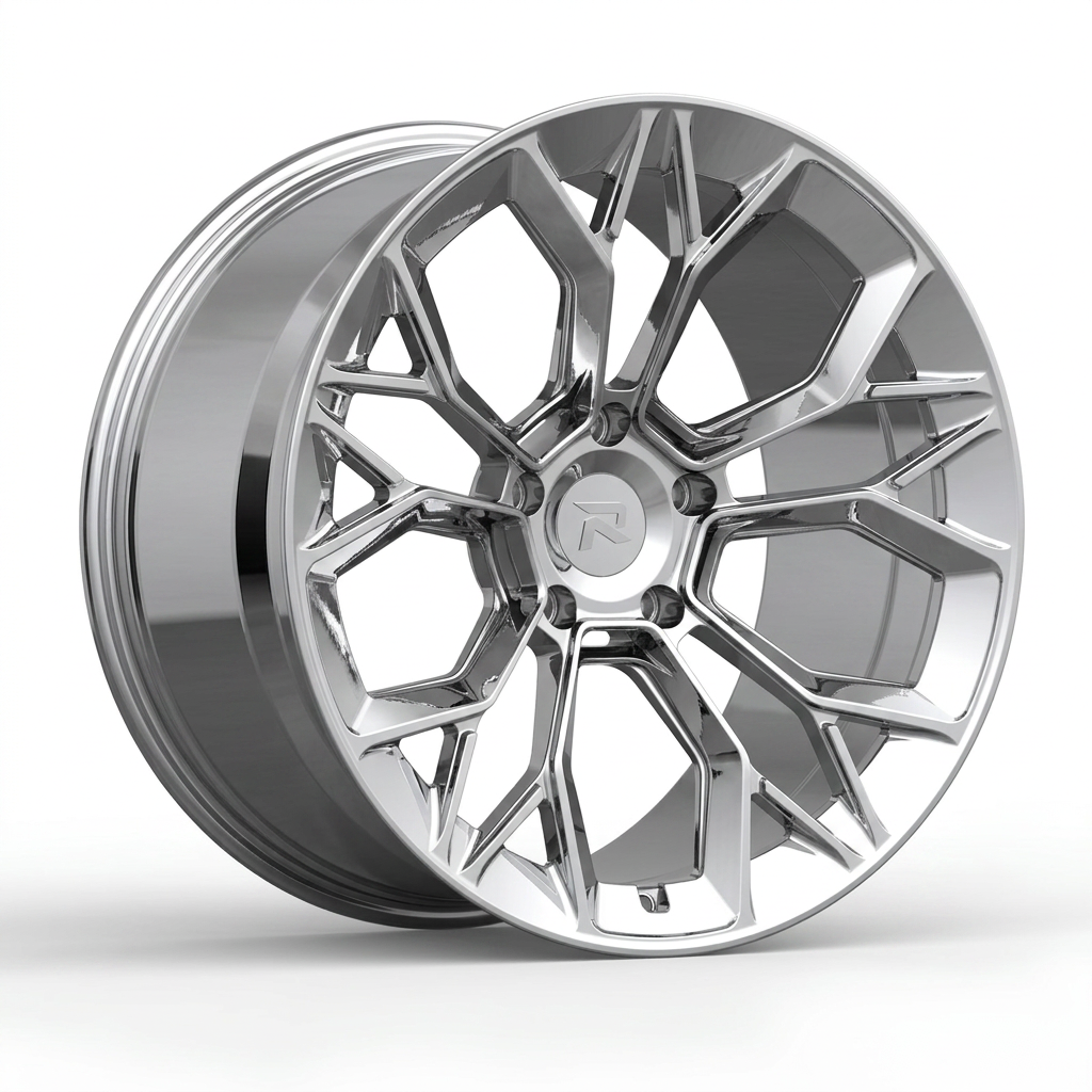 RZR CLIII forged wheel — Full Polished Chrome