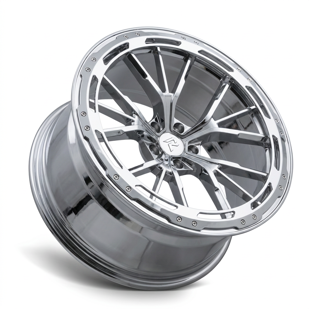 RZR LXXXIV forged wheel — Full Polished Chrome